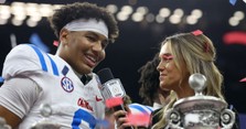 Ole Miss QB Trinidad Chambliss Praises Jesus after Upset of Georgia: ‘He’s Been with Me’