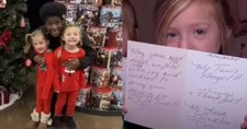 4 Year Old Twin Girls Are Heroes after Finding Retired Police Officers Wallet