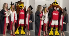 She Never Told Her Friends She Was the School Mascot, Then Shares Her Secret at Graduation
