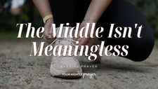 Not Losing Heart in the Middle | Your Nightly Prayer
