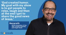 Nazareth Talks Clean Comedy's Popularity, His Passion for the Gospel and the Purpose of Humor