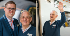 84-Year-Old Train Manager Proves You're Never Too Old to Love What You Do