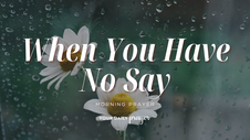A Prayer When You Don’t Really Get a Vote | Your Daily Prayer