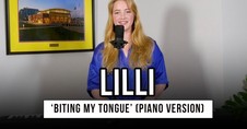 Australian Christian Singer LILLI Performs 'Biting My Tongue' | Piano Version