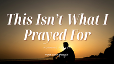 Trusting God in Quiet Disappointment | Your Nightly Prayer