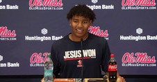 Ole Miss’ Trinidad Chambliss Declares ‘Jesus Won,’ Apologizes for Profanity after Big Win