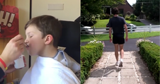 After a Childhood Car Accident and Coma, This 18-Year-Old Is Defying the Odds One Mile at a Time 