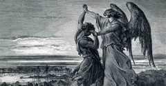 Jacob Wrestles with God - Bible Story