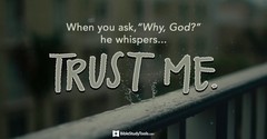When You Ask "Why, God?" (Matthew 27:46) - Your Daily Bible Verse - September 8