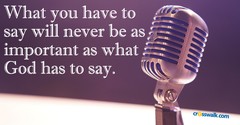Want My Opinion? - Crosswalk Couples Devotional - July 24