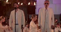 Josh Groban and Andrea Bocelli Sing 'We Will Meet Once Again' Duet