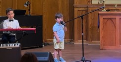 3-Year-Old's Heartwarming Cover of 'Goodness of God'