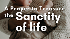 A Prayer to Treasure the Sanctity of Life | Your Daily Prayer