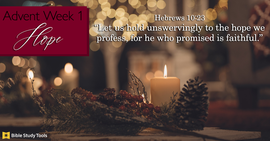 What Is the Meaning of the First Week of Advent Candle?