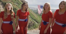 Children's Choir Sings 'America The Beautiful'