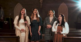 4 Sisters Sing 'O Come O Come Emmanuel' Christmas Hymn