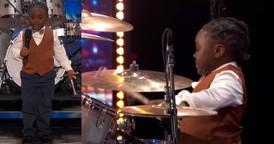 Adorable 5-Year-Old Drummer Earns Standing Ovation with AGT Performance