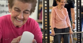 Woman in Her 90s Shows Incredible Strength and Commitment in the Weight Room