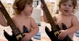 Child's Adorable and Rockin' Cover of 'You Are My Sunshine' Will Make Your Day