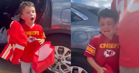 Little Boy Has the Sweetest Reaction to Chiefs Tickets Surprise