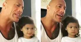 Dwayne Johnson’s Daughter Hilariously Refuses to Believe He’s in 'Moana'