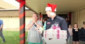 Selfless School Janitor Moved to Tears by Heartwarming Secret Santa Gift