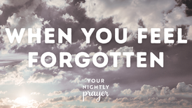 When You Feel Forgotten | Your Nightly Prayer