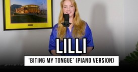 Australian Christian Singer LILLI Performs 'Biting My Tongue' | Piano Version