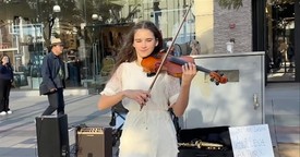 Young Violinist Dazzles With ‘Carol Of The Bells’ Performance