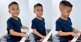 6-Year-Old Wows With Magical Disney Piano Performance
