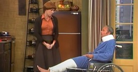 Carol Burnett Questions Harvey Korman's Injury in Funny Sketch