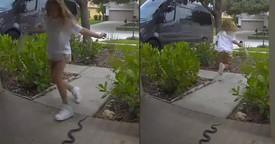 Young Girl Spots Snake on Porch and Her Reaction Is Both Hilarious and Perfectly Relatable