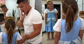 Father Shares Sweet and Precious Interaction with His Little Princess