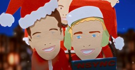 NSYNC’s Iconic 'Merry Christmas, Happy Holidays' Shines in Official Animated Video