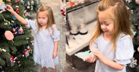 Little Girl’s Reactions to Store's Christmas Ornaments Are Too Cute to Miss