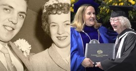 90-Year-Old Woman Realizes Her Dream with College Graduation