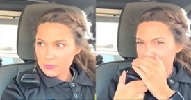Officer’s Hilarious Attempt to Dodge a Call from Dispatch