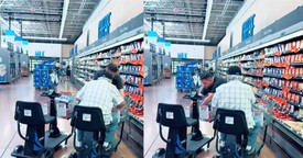 Man’s Kindness to Elderly Grocery Shopper Warms Hearts