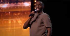 Comedian on BGT Delivers Hilarious Parenting Set, Becomes Emotional at Audience Reaction