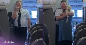 Grandmother Breaks Down in Tears After Realizing Who’s Piloting Her Flight