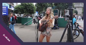 Busker’s Beautiful Cover of Beatles' Classic ‘Let It Be’