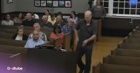 Concerned Citizen Breaks Into Dance at Town Meeting — and It’s Hilarious