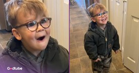 Pure Joy! Little Boy’s Reaction When His Dad Said This Will Melt Your Heart