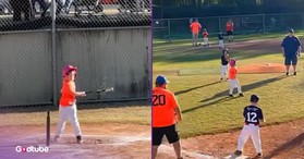 Youngster’s First Base Confusion Has Everyone Cracking Up