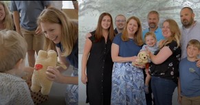 Woman's Emotional Reunion with Child She Saved With Liver Donation