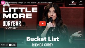 Start Crossing Things Off Your Bucket List. Rhonda Corey