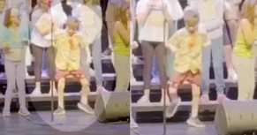Young Man Surprises With Jaw-Dropping Dance Moves During Class Performance