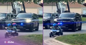 This Might Be the Cutest (and Funniest) Traffic Stop Ever