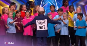 Massive Kids Choir Earns Golden Buzzer With Hilarious, High-Energy Performance