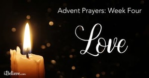 Fourth Sunday of Advent Prayer (Gaudete Sunday): Love Candle